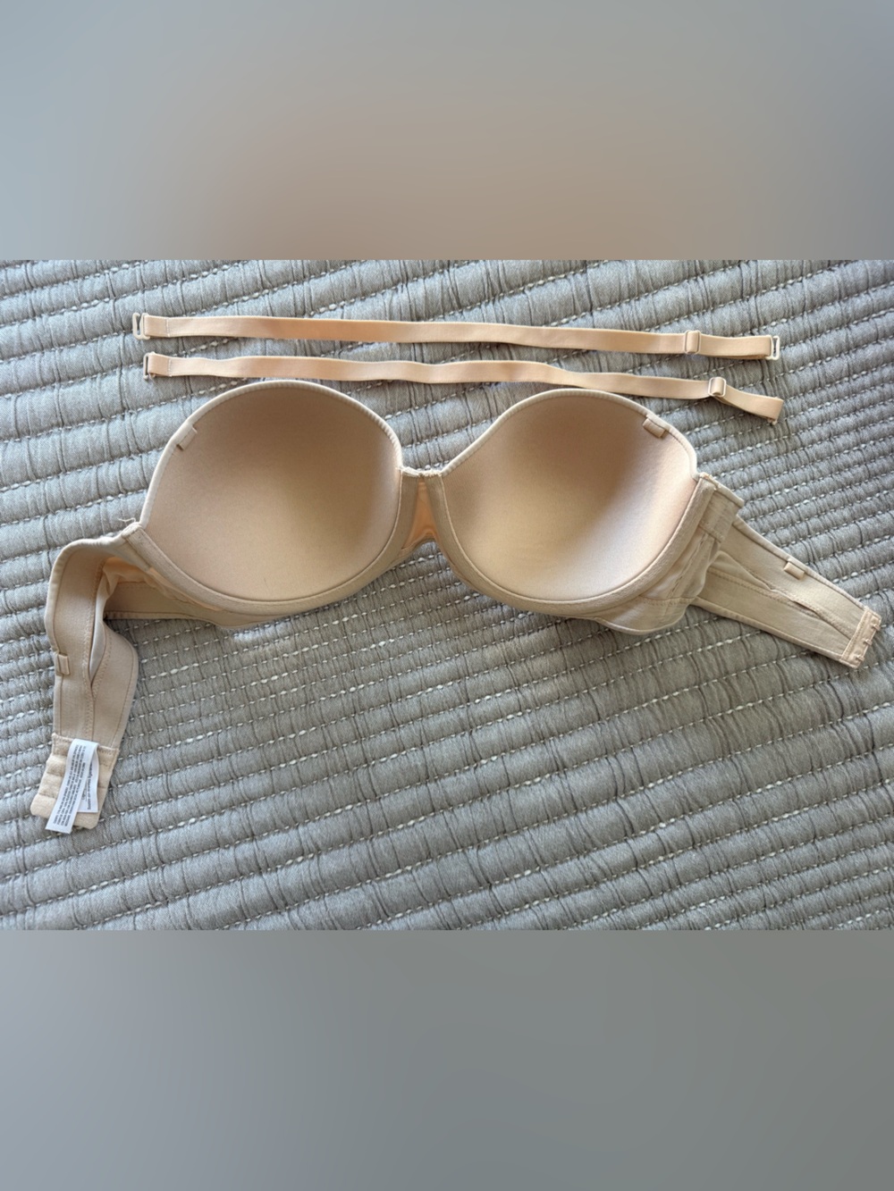 Auden Strapless Convertible T-Shirt Bra - Nude - Picture 3 of 4